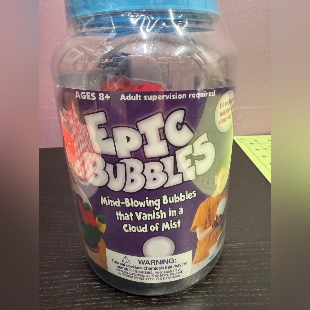 Epic Bubbles Mind-Blowing Bubbles Never Used